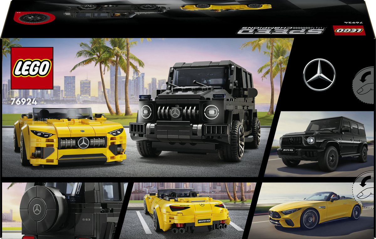 LEGO Speed Champions Mercedes-AMG G 63 en Mercedes-AMG SL 63 - 76924 — afbeelding 17