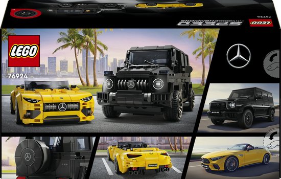 LEGO Speed Champions Mercedes-AMG G 63 en Mercedes-AMG SL 63 - 76924