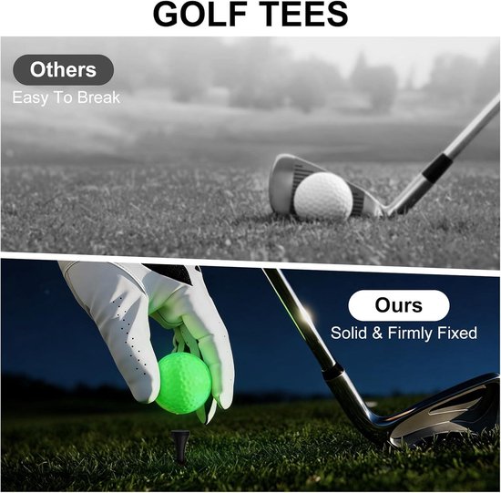 Fun Golfballen in pakket, perfect kerstcadeau voor golfliefhebbers en familie. — afbeelding 4