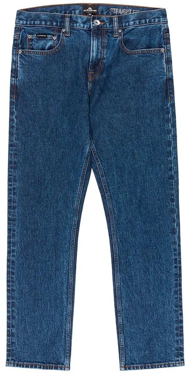 Quiksilver Aqua Cult Spijkerbroek 38 32 Man Stone Indigo