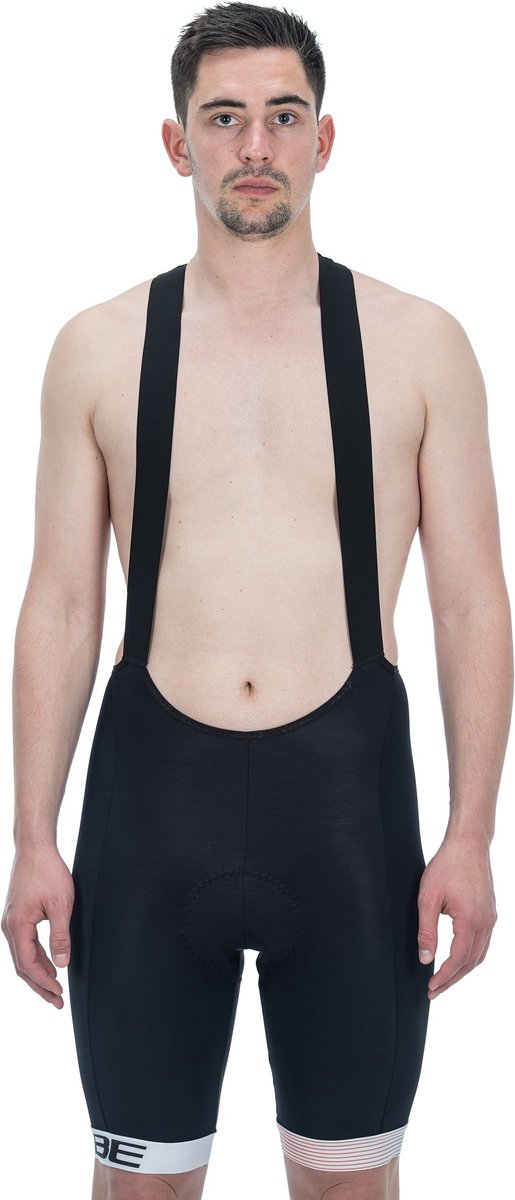 CUBE TEAMLINE BIB SHORTS BLACK/WHITE L