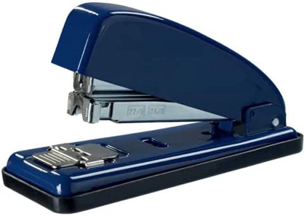 IMPERATORIS® Nietmachin Voor scholen, Kantoren en Thuis - Moeiteloos Nieten - blauw