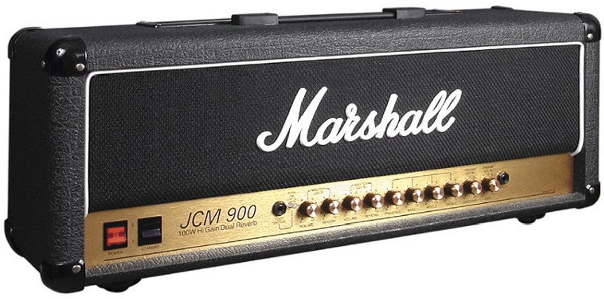 Marshall JCM900 4100 2-kanaals 100W buizen gitaarversterker top