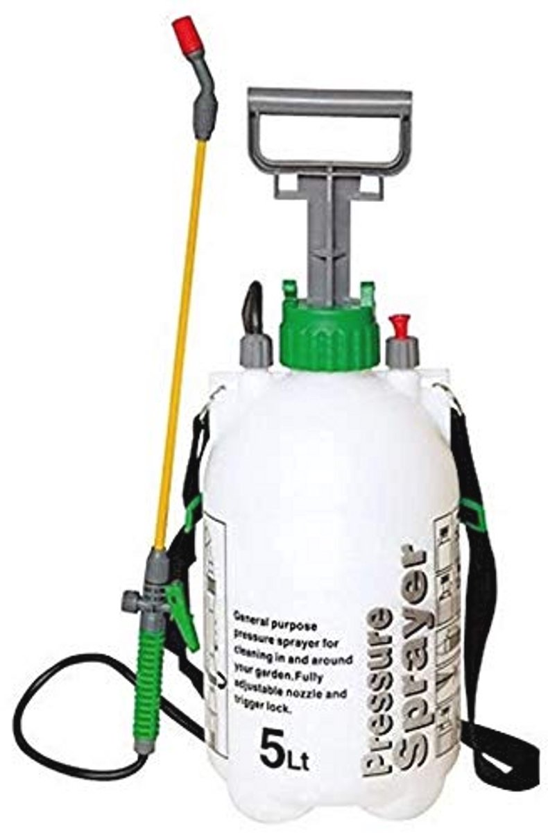 Ergonomische Drukspuit voor Planten en Tuin - 5 Liter Sproeier met Verstuiver