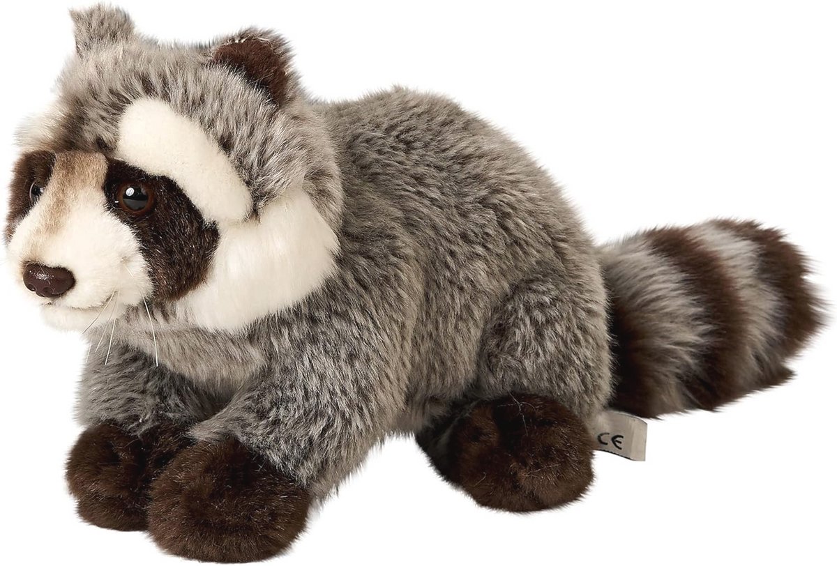 Wasbeer knuffeldier 23 cm - pluche bosdier