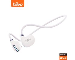 hileo hi73 - Draadloze Oordopjes - Koptelefoon - Air Conduction – Wit - Sport - Open-Ear - Bluetooth V5.3 oordopjes – Draadloze oortjes – Geschikt voor IOS/Android