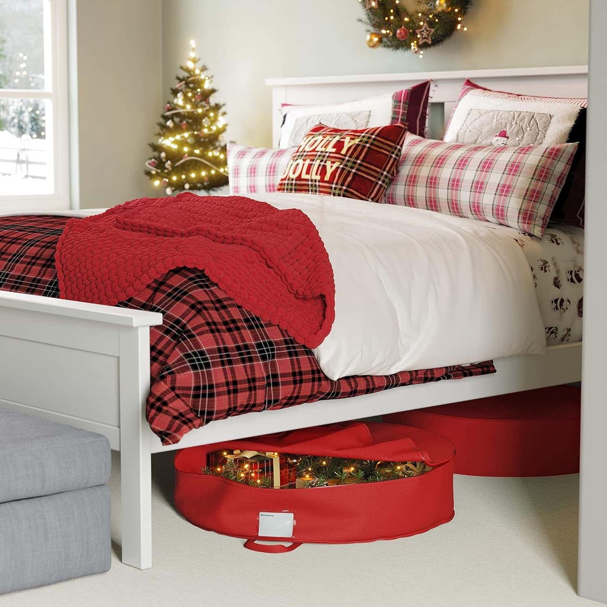 Hem Opvouwbare Kerstballen Opslag Doos - Kerstballen Opberger - Kerst Opruimen