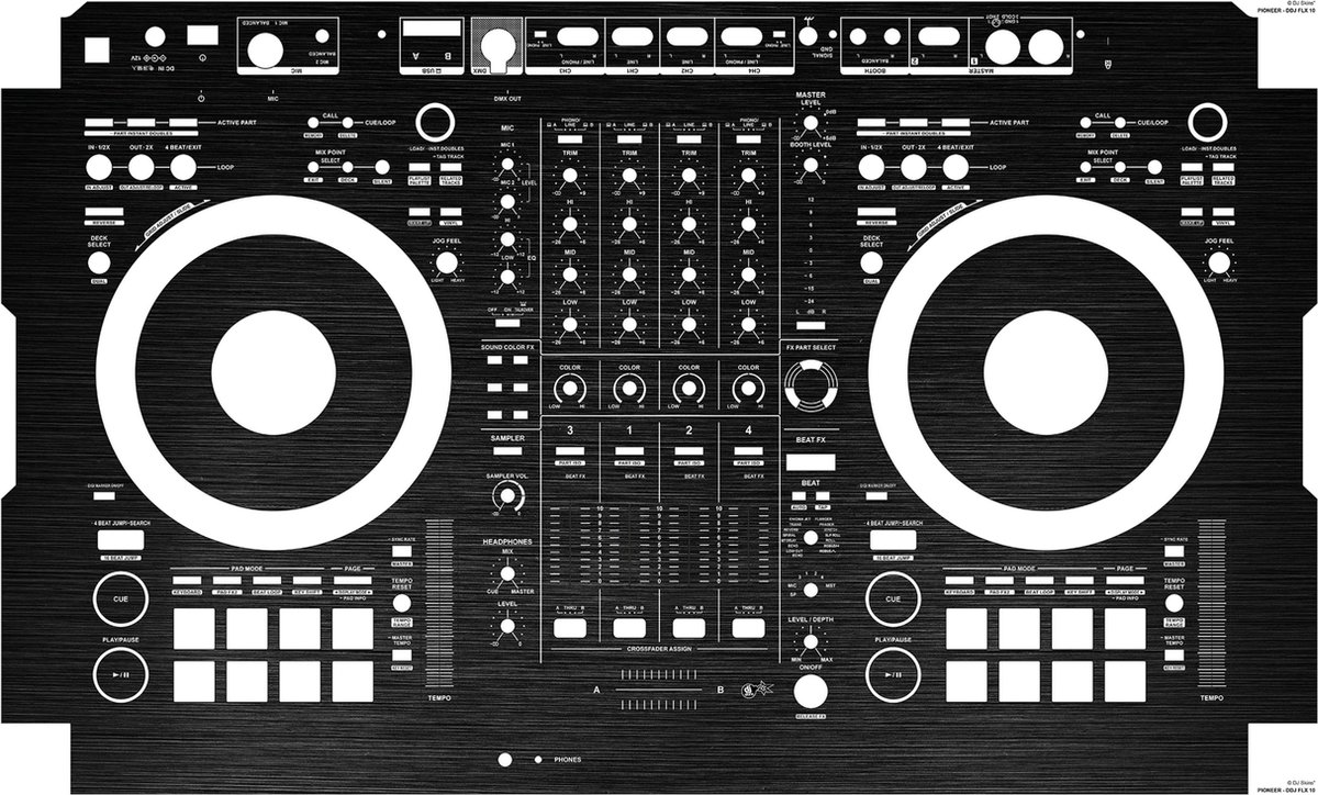 Pioneer DJ DDJ-FLX6 - Contrôleur DJ - Zwart