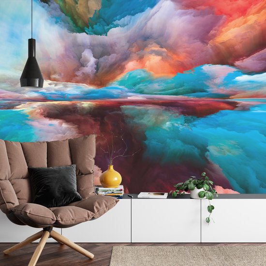 Fotobehang Dinosaurussen Op Het Strand - Vliesbehang - 400 x 280 cm | bol