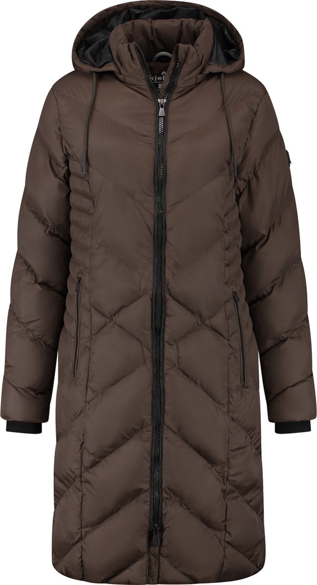 Kjelvik Aiva Outdoorjas Dames Bruin