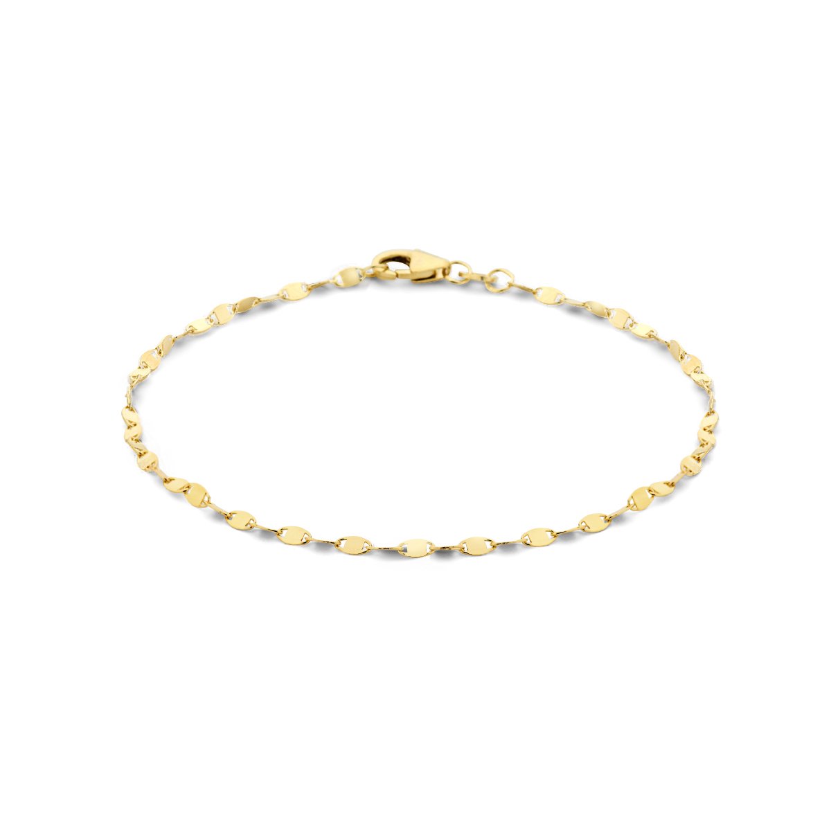 Marie Celeste Armband 2 mm 18 cm - Goud