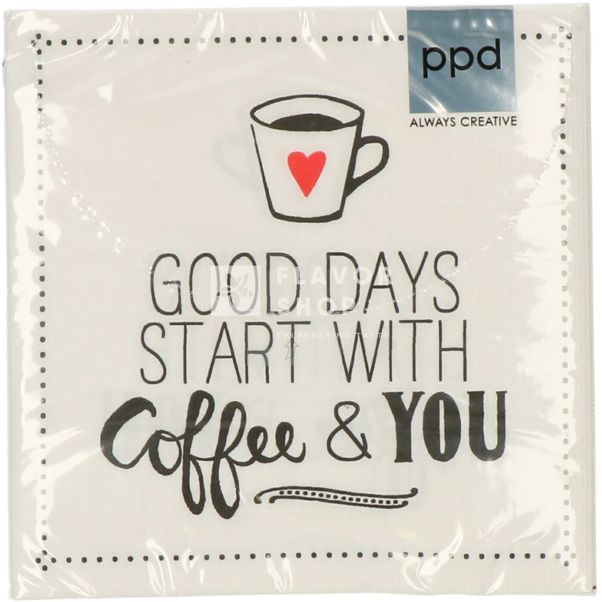 Servietten Coffee and you 33x33 cm