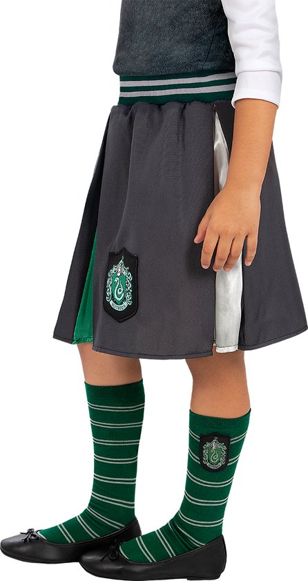 Funidelia | Slytherin Sokken Voor Harry Potter voor meisjes - Hogwarts, Tovenaars, Films & Series, Zweinstein - De beste nerd-merchandise en cadeaus voor echte fans met Kerstmis, verjaardagen of een speciale gelegenheid - Groen