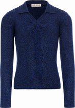 LOOXS 10sixteen 2331-5320-150 Meisjes Sweater/Vest - Maat 152 - Blauw van 50% RAYON 22% NYLON 28% POLYESTER