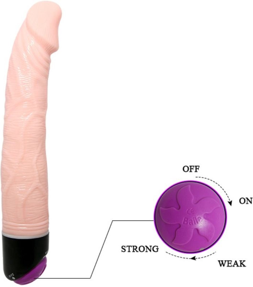 Goedkoopste BAILE VIBRATORS | Baile Adour Club Realistic Vibrator Flesh