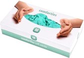 Comforties Soft nitril handschoenen - Groen - Maat: XS - 100 stuks