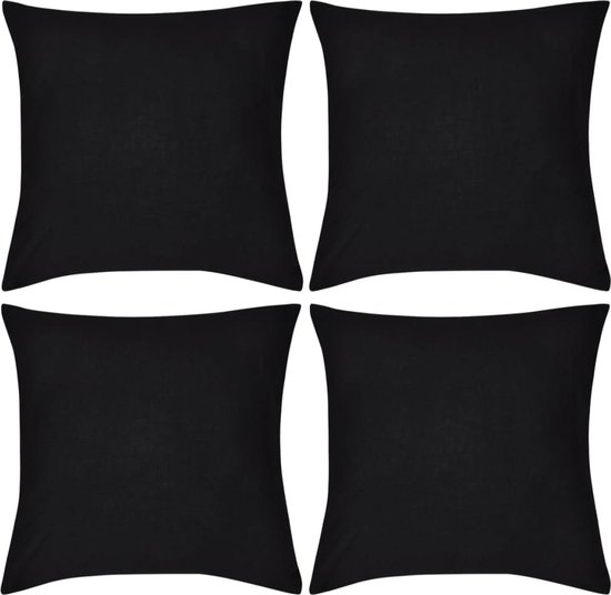 Set van 2 kussenhoezen met structuurpatroon - gestoffeerde look 617.767
