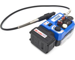 Universele Multitool / Frees 20 Volt 4.0 Ah - incl accessoires en 2 accu's