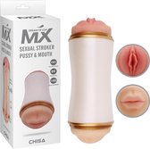 Chisa Sexual Stroker Pussy & Mouth - 2 in 1 - Pocket Pussy - Masturbator - sex toys voor mannen