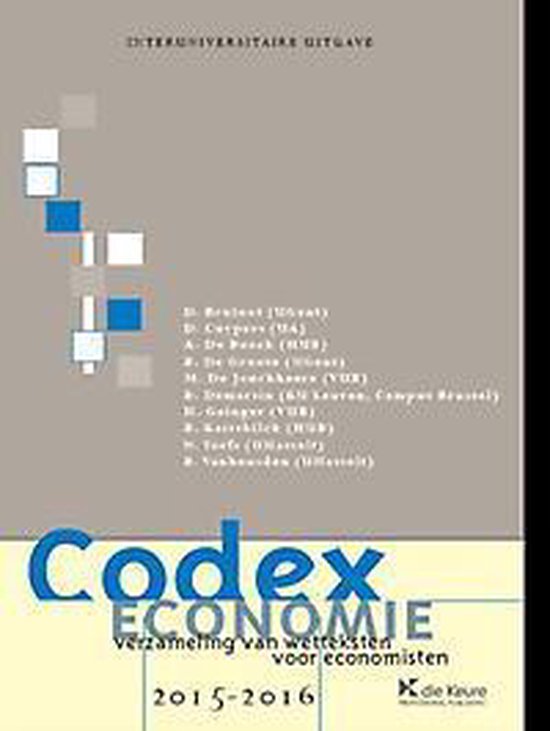 Codex economie 2015-2016 - cover