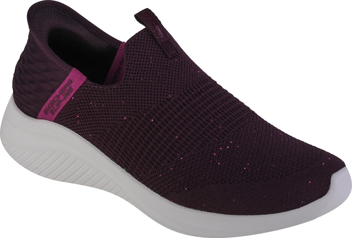 Skechers Ultra Flex 3.0-Shiny Night Slip-ins 149594-WINE, Vrouwen, Kastanjebruin, Sneakers, maat: 37