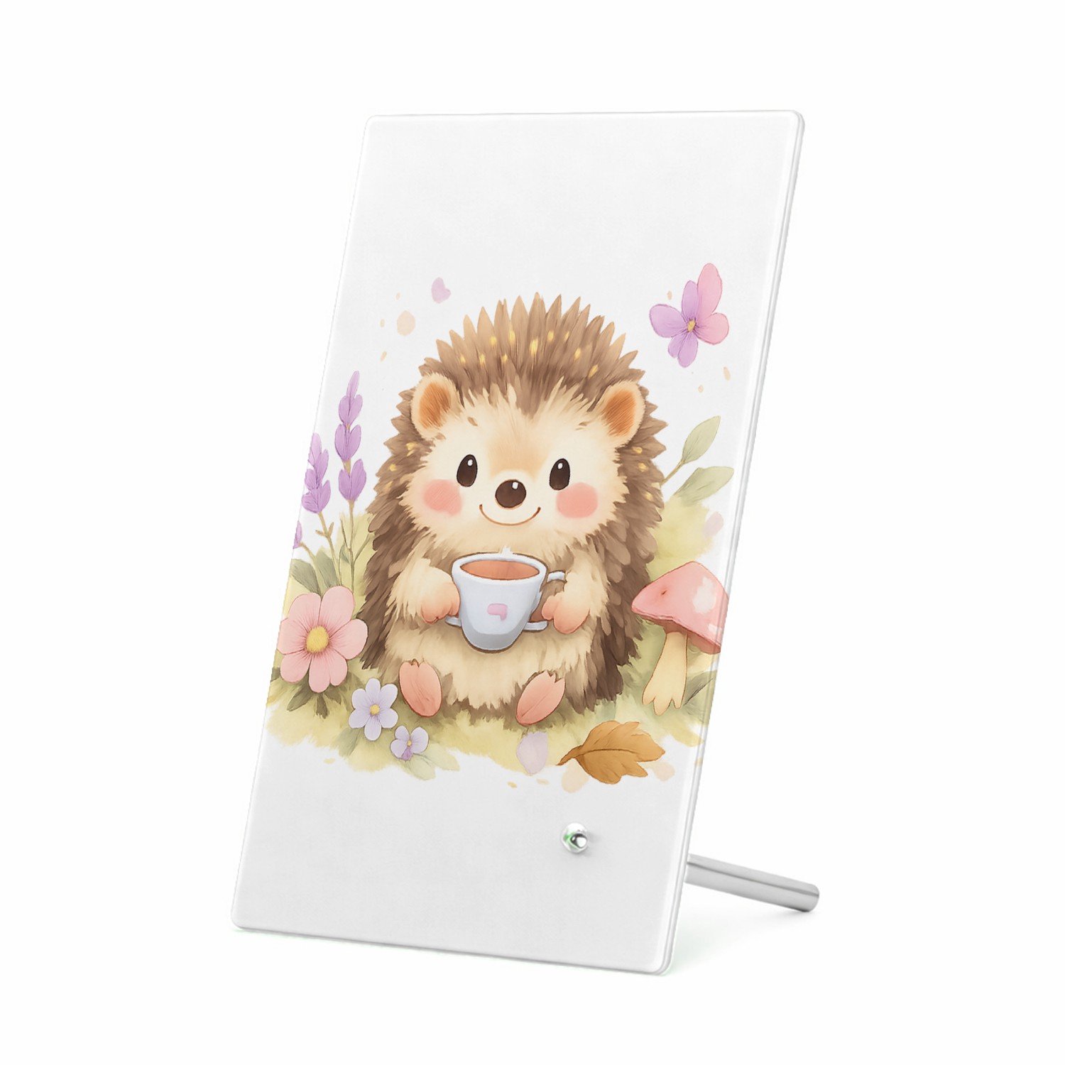 Mr Cadeautjes Glasframe 11 x 16 - design Landelijke grap met een vrolijk dier en een korte, plagerige | cadeau Wit