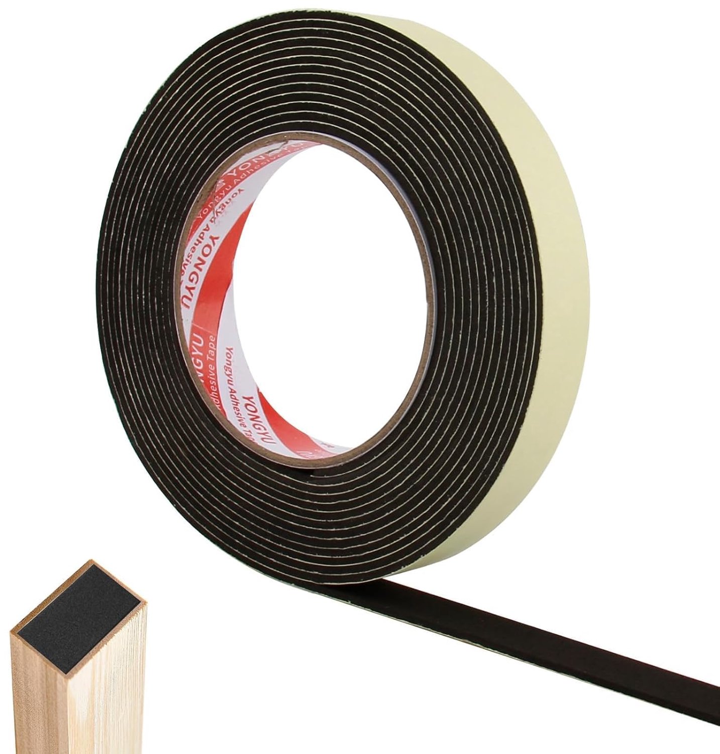 Dailygoods- Meubelpads 20 mm - Zelfklevend Viltband - Krasbescherming - Geluidsisolatie - 5 Meter - Sterke Hechting - Viltstrips