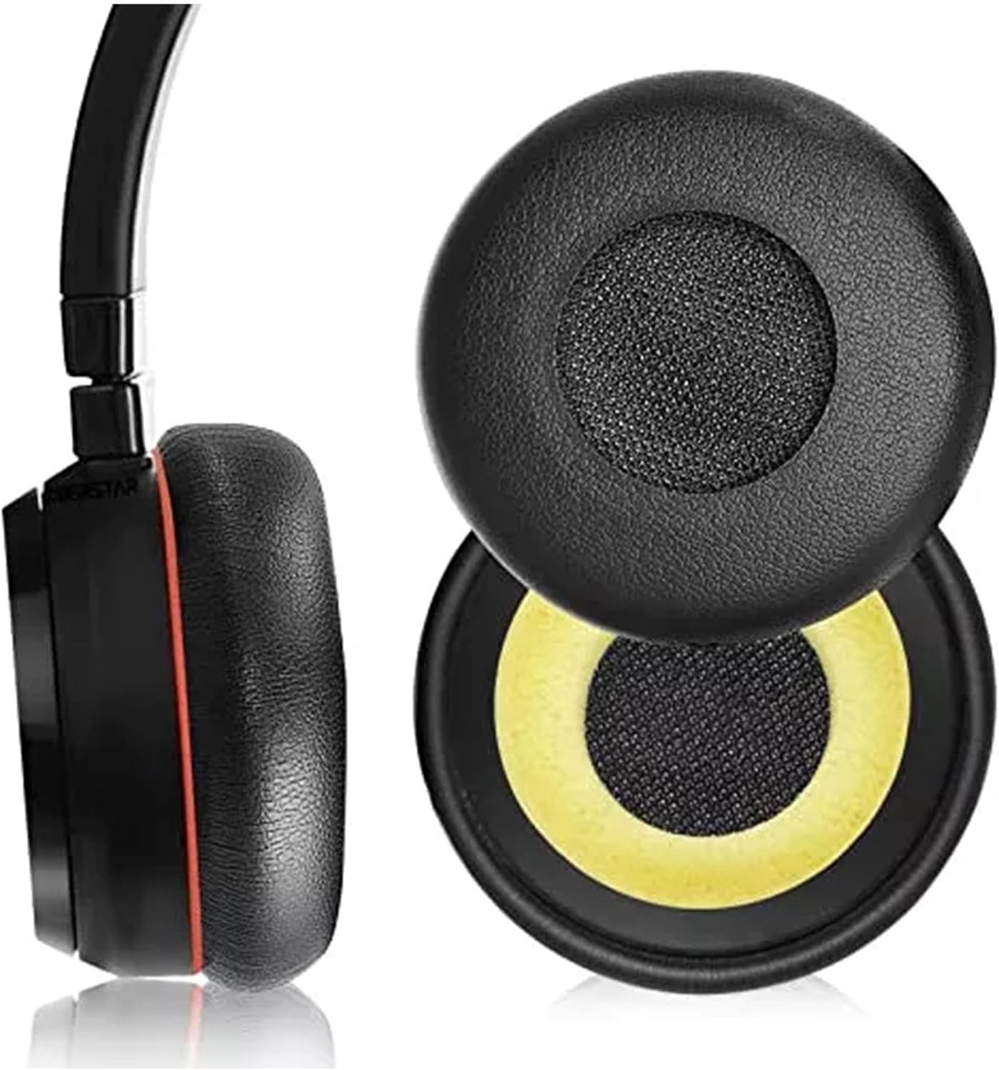 Ear Pads Replacement Compatible with Jabra Evolve 65/40/30/20/65UC 65MS/40UC 40MS/ 30US 30MS 30II/20SE 20UC 20MS - ShopVlot