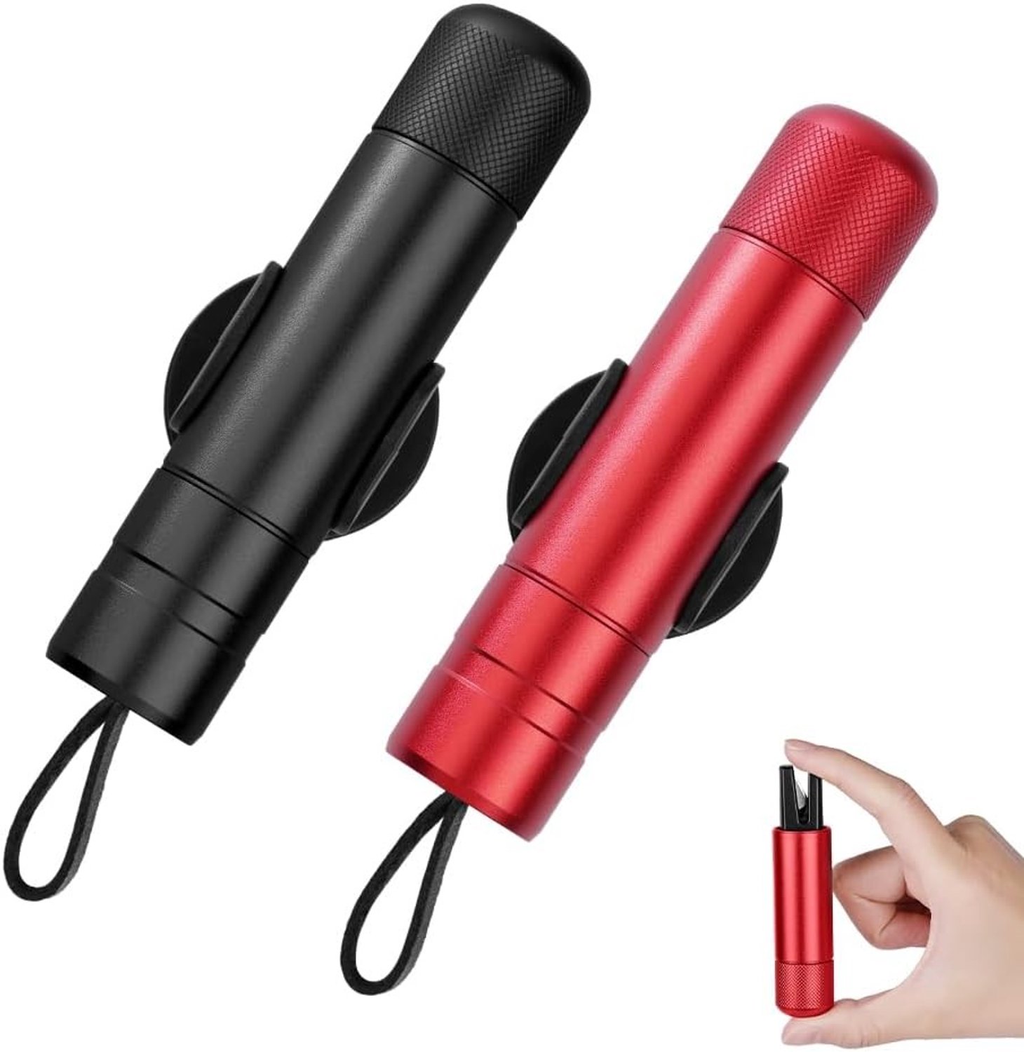 Veiligheidshamer voor Auto's - 2-in-1 Riemsnijder en Hamer voor Noodsituaties, Essentieel voor Auto- en Busontsnapping, Compact en Handig Rescue Tool