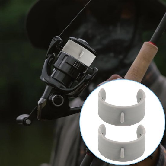 Baitcasting Reel met Hoge Elasticiteit - 2 Visbeschermers voor Vissers, Perfect voor Buitenavonturen — afbeelding 4