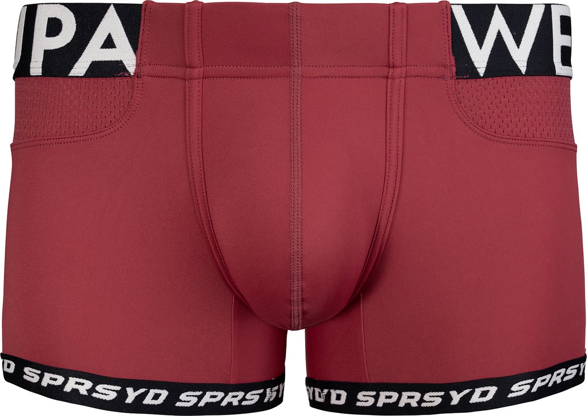 SUPAWEAR SPR Max Trunk Redbud - MAAT XL - Heren Ondergoed - Boxershort voor Man - Mannen Boxershort