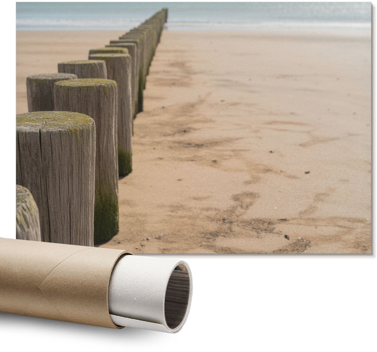 Coloray Polycanvas Wandposter - Zwarte Viool, Fotografie - A1 - Zwart Kunst - Rechthoek - Wandkunstwerk - Slaapkamer - Modern