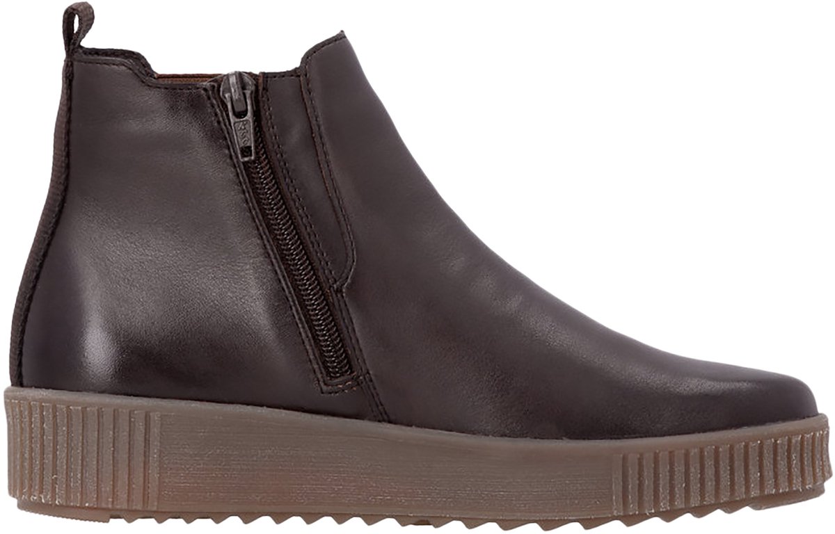 Bottine en cuir