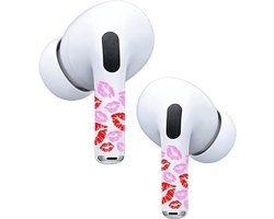 AirPods 4 Skin - Sticker Wrap - Personalisatie Oordopjes - Krasbestendig Vinyl - 7.11 x 5.79 cm - Roze