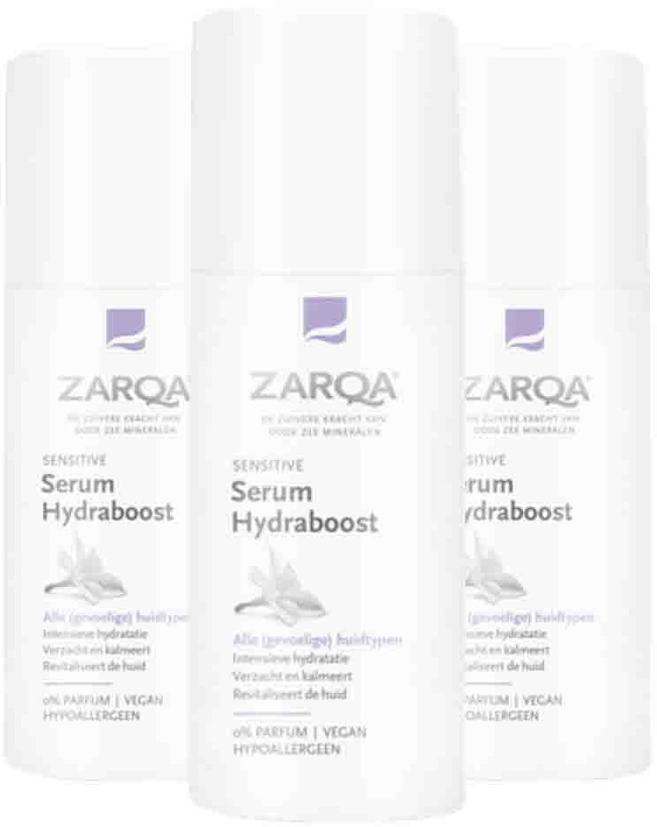 Bol.com Zarqa - Hydra Serum - 3 x 50 ml - Voordeelverpakking aanbieding