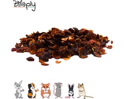 Zooply Rozenbottel - Kruiden & Snacks - 100% natuurlijk - Voor konijnen & cavia's - 160 gram