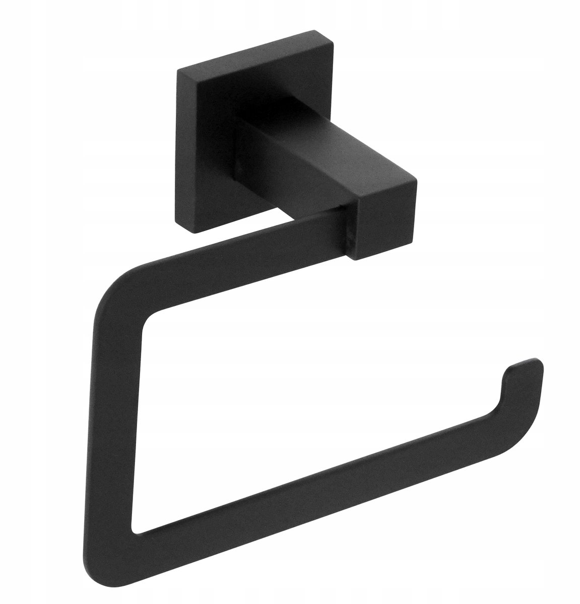 Estiva KER Zwarte Metalen Toiletrolhouder - Wandmontage