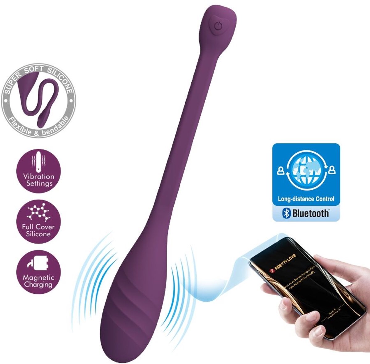 Leviathan App Gestuurde Vibrator