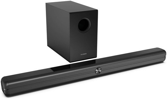 Hyundai Electronics - Soundbar met subwoofer - Pulse - 80 Watt - 2.1CH - Zwart — afbeelding 2