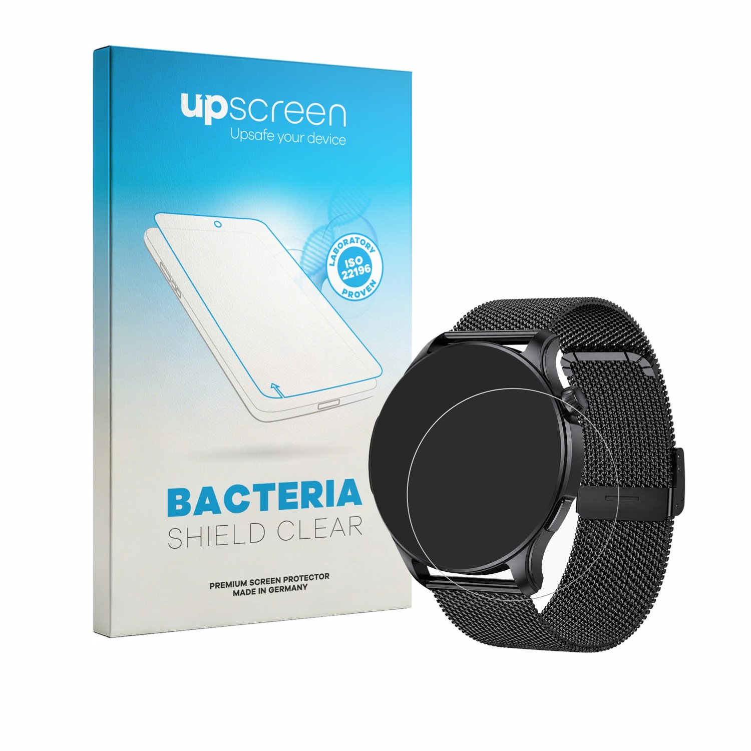 upscreen - Screenprotector voor zhizhi S67 1.43" - Folie Beschermfolie transparant antibacterieel