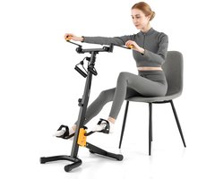 CINK & Co Pedaaltrainer 73-102 cm - Arm- en beentrainer - Inklapbaar - Zwart en geel
