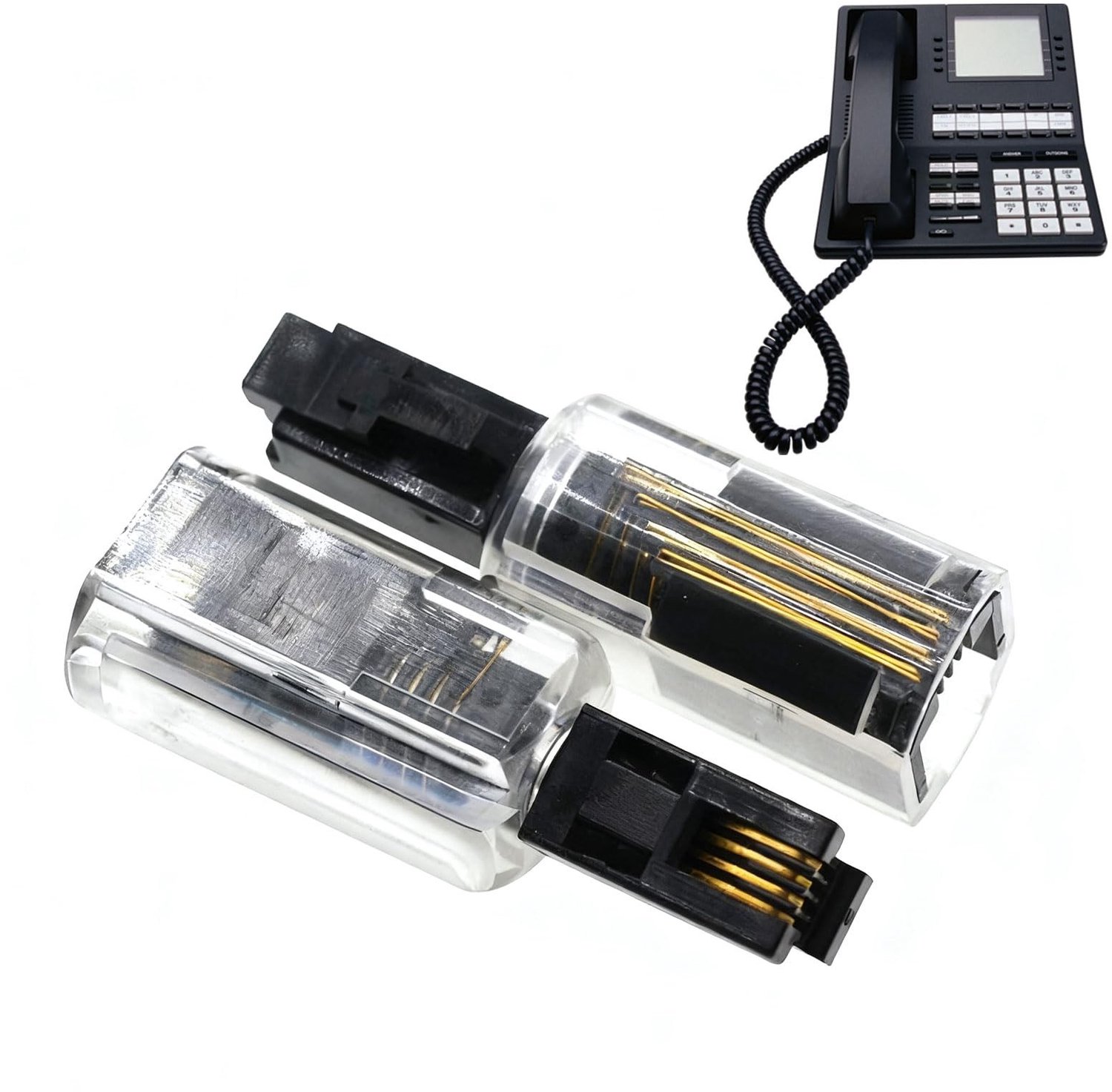 Set van 2 Mobiele Telefoon Kabelverwarmers