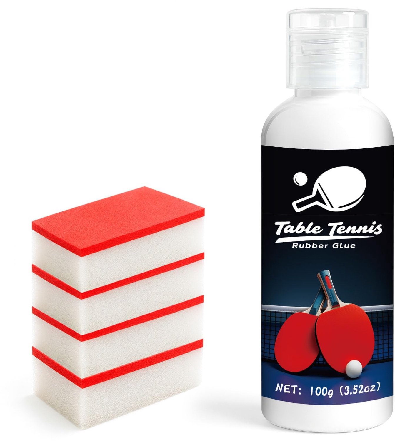 100ml Lijm voor Tafeltjes, Geschikt voor Rubber en Hout
