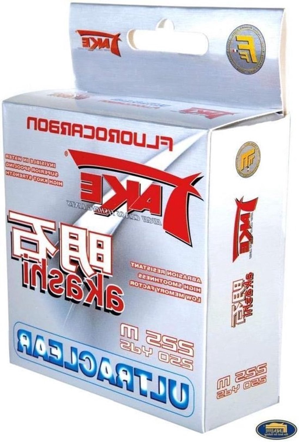 Fluorocarbon-vislijn - Nylon visdraad - Voor vissen - Gemaakt in Japan - 225 m 028 mm - Ultrahelder