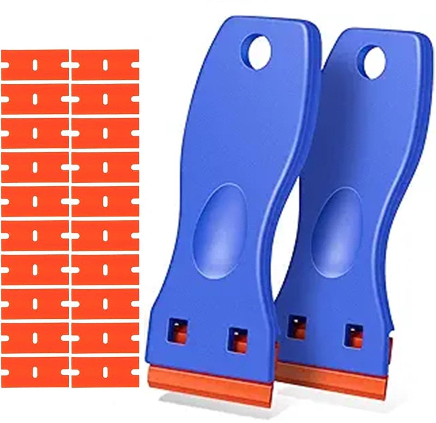 Set van 2 Plastic Schrapers met 20 Blades