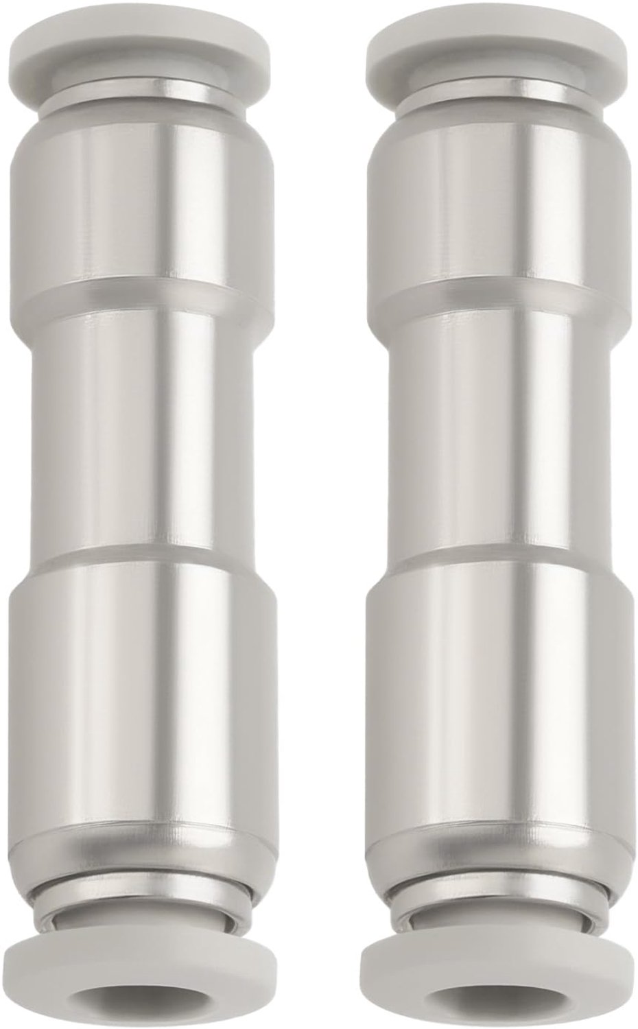 2x Luchtkoppeling Terugslagklep 6mm Messing Nikkel-Plated