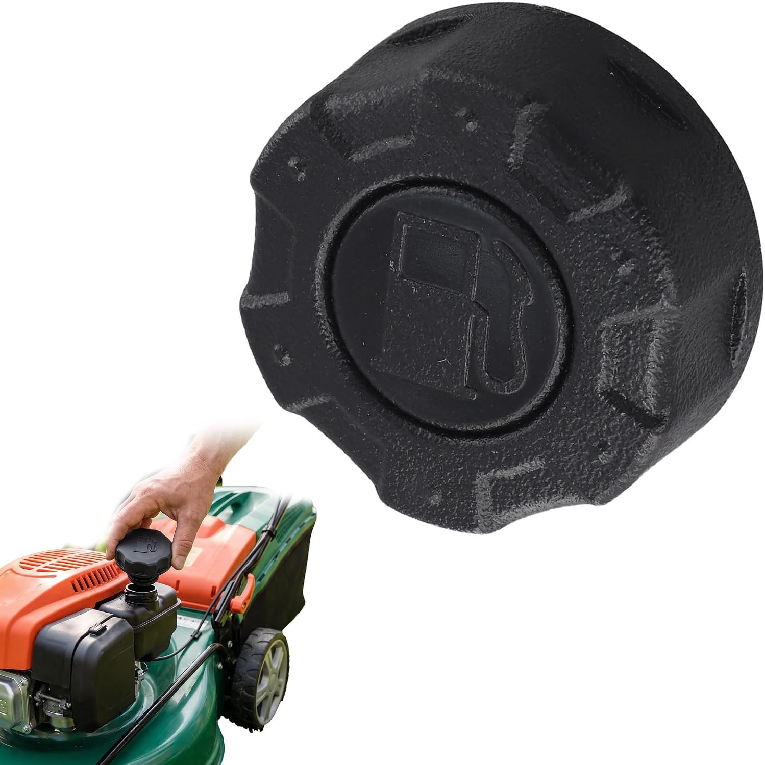 Brandstofdop grasmaaier 5,5 cm - ABS-kunststof - stevige pasvorm - afdichting tankopening - Homevero
