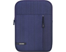 Lacdo Tablet Sleeve Blauw - Waterafstotend voor 7-11 inch Tablets