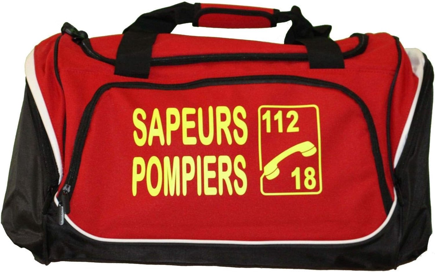Sporttas, 55 l, etikettering sapeurs pumps 112-18