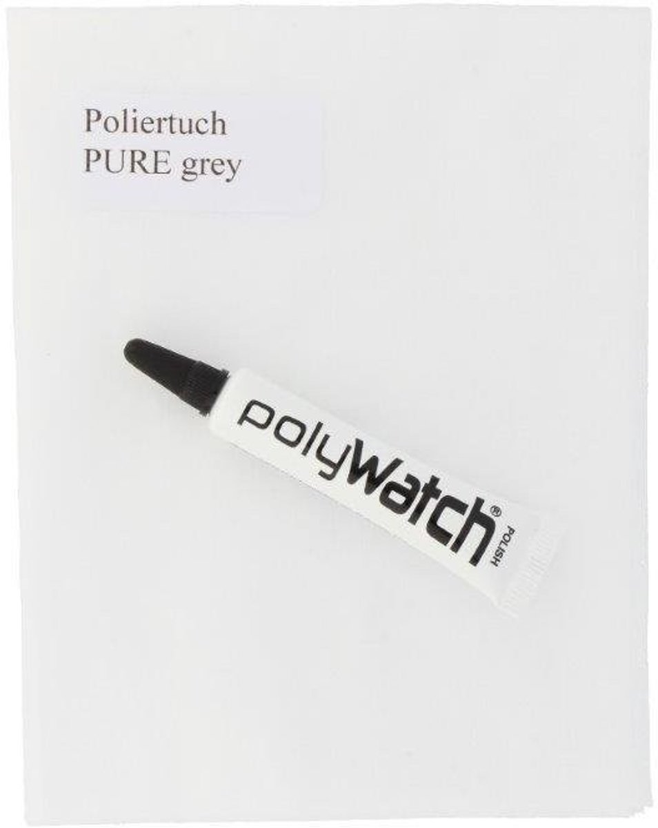 Polijstpasta set - Transparant - 5 gram - Inclusief Polijstdoek - Voor Kunststof Horlogeglazen